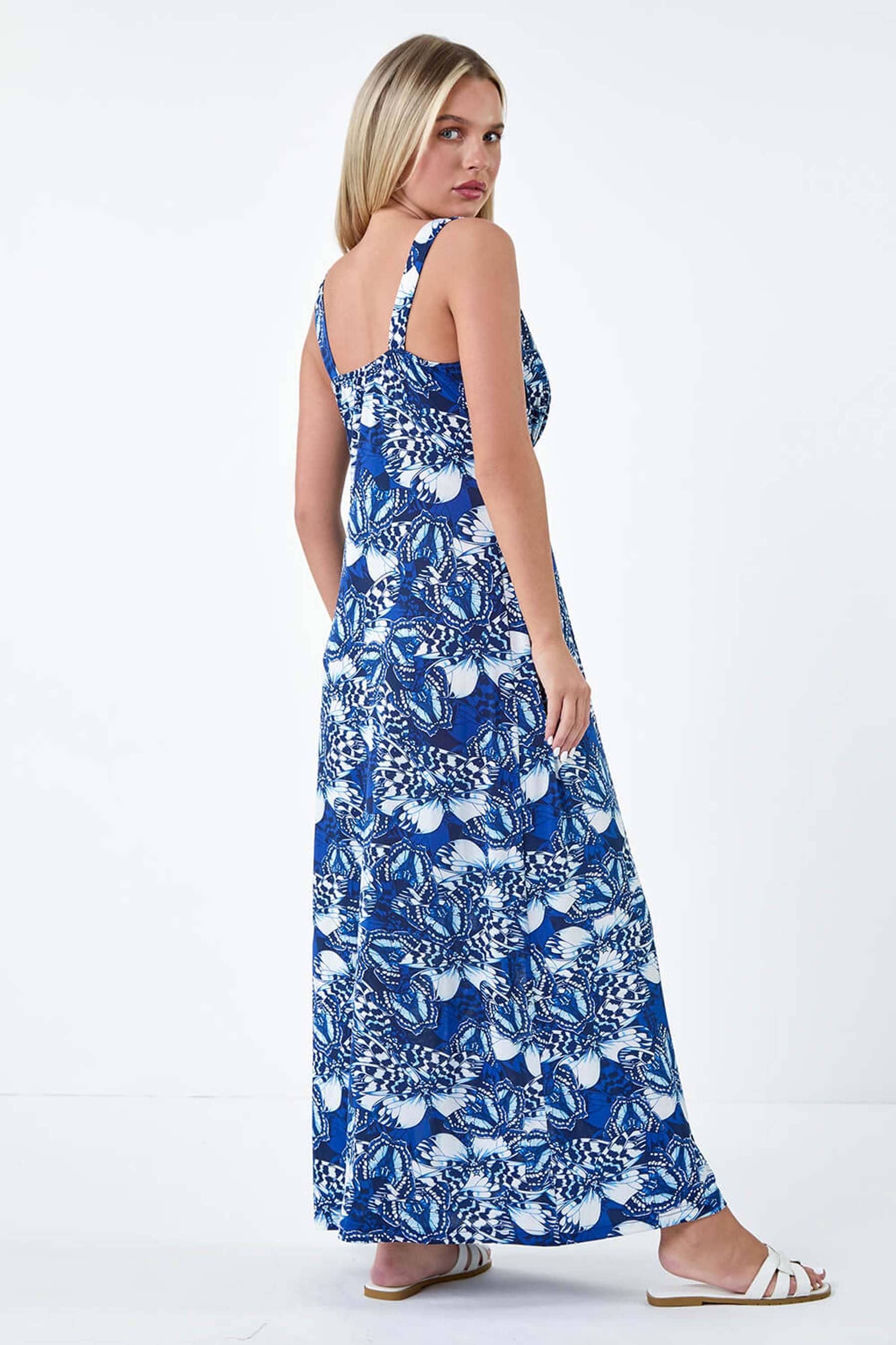Butterfly maxi dress uk outlet