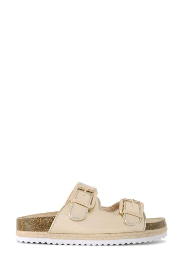 Carvela Gold Paradise Sandals