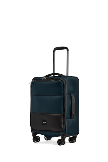 Antler Blue Soft Stripe Suitcase