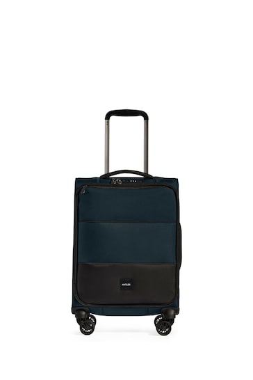 Antler Blue Soft Stripe Suitcase