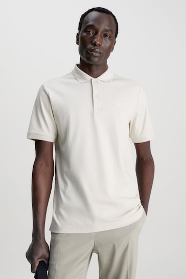 Calvin Klein Natural Slim Polo Shirt