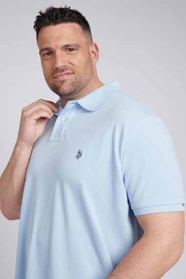 U.S. Polo Assn. Mens Big & Tall Pique Polo Shirt