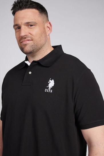 U.S. Polo Assn. Mens Big & Tall Player 3 Pique Polo Shirt