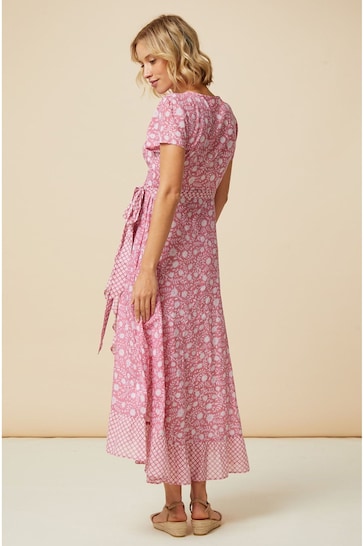Aspiga Pink Demi Wrap Dress