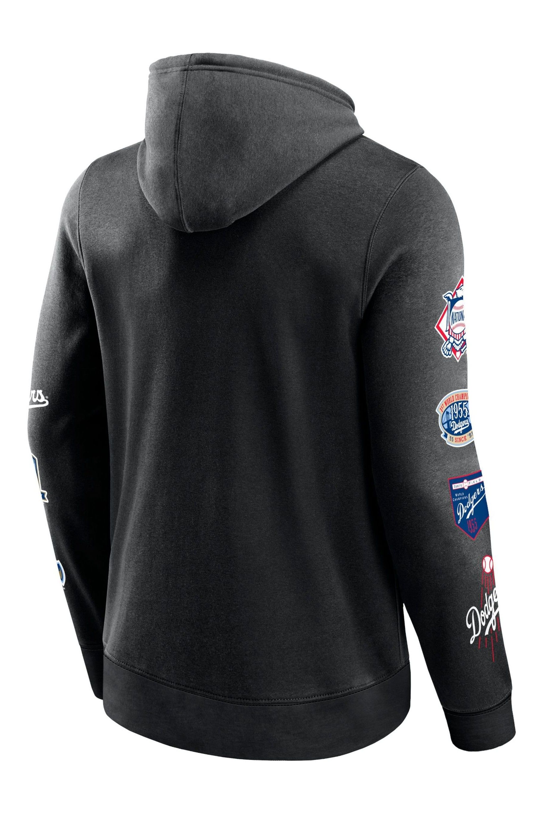 Buy Fanatics MLB Los Angeles Dodgers Fanatics Fundamental Pullover Black Hoodie from the Next UK online shop