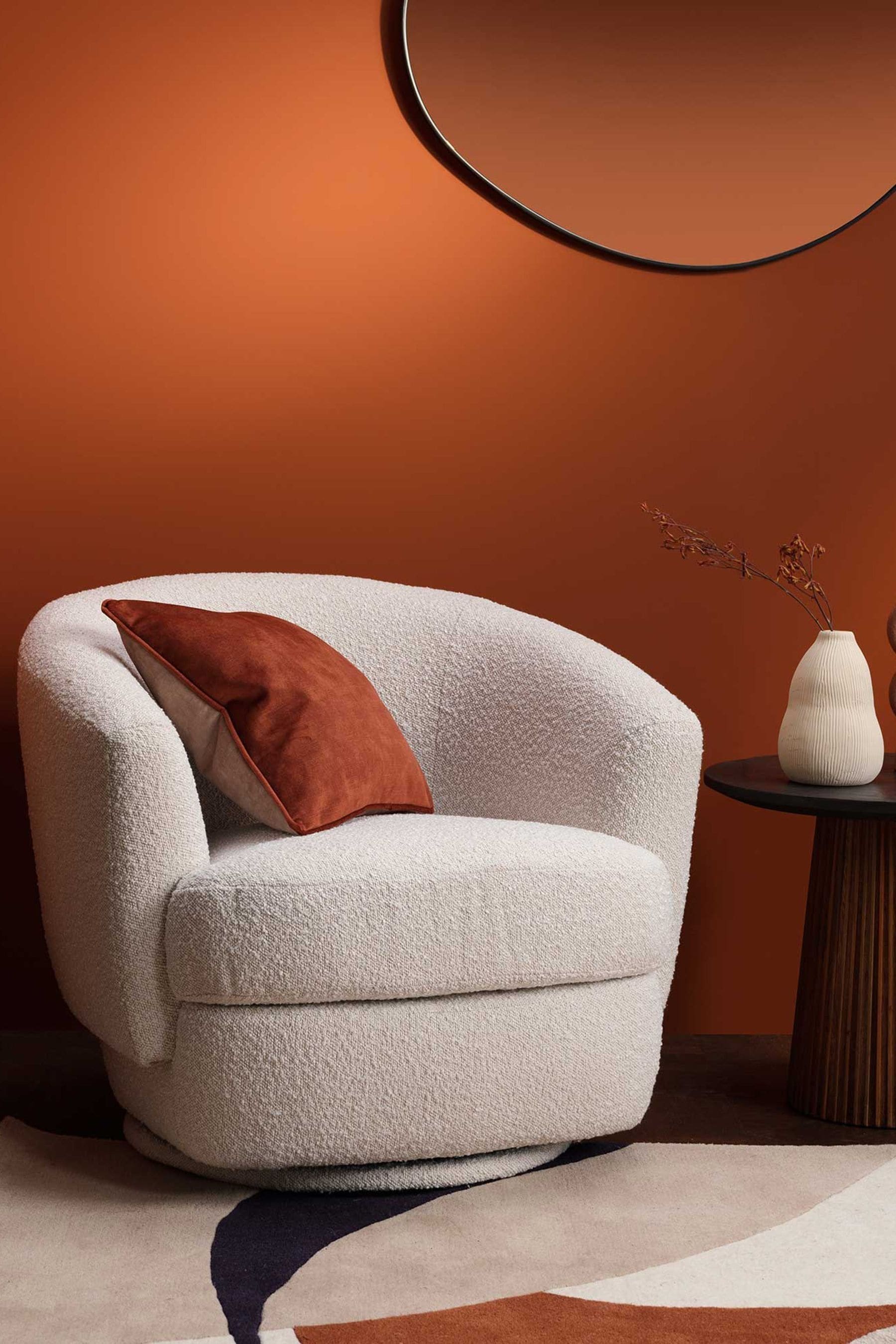 Buy Barker and Stonehouse Neutral Arman Swivel Chair from the Next UK online shop