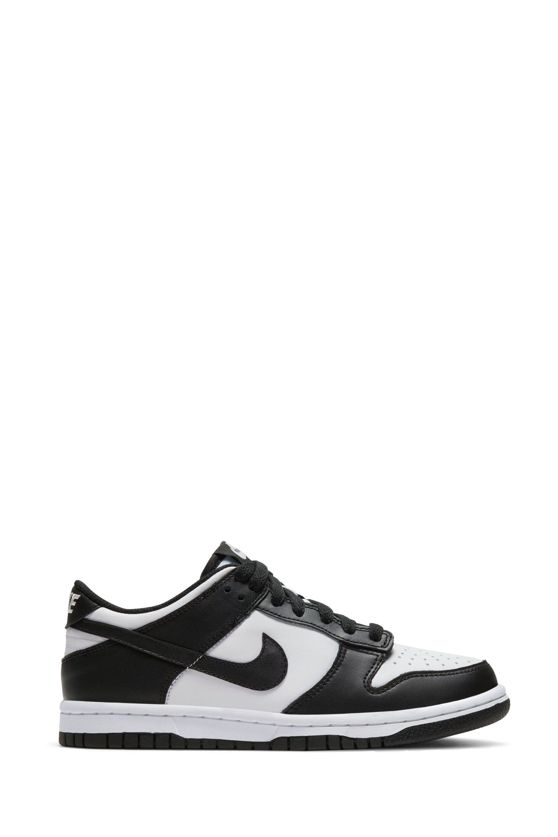 Buy Nike Black White Youth Dunk Low Shoes from the Next UK online shop