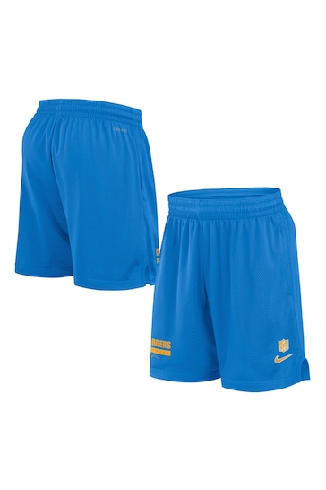 Fanatics Blue NFL Los Angeles Chargers Dri-Fit Mesh Shorts