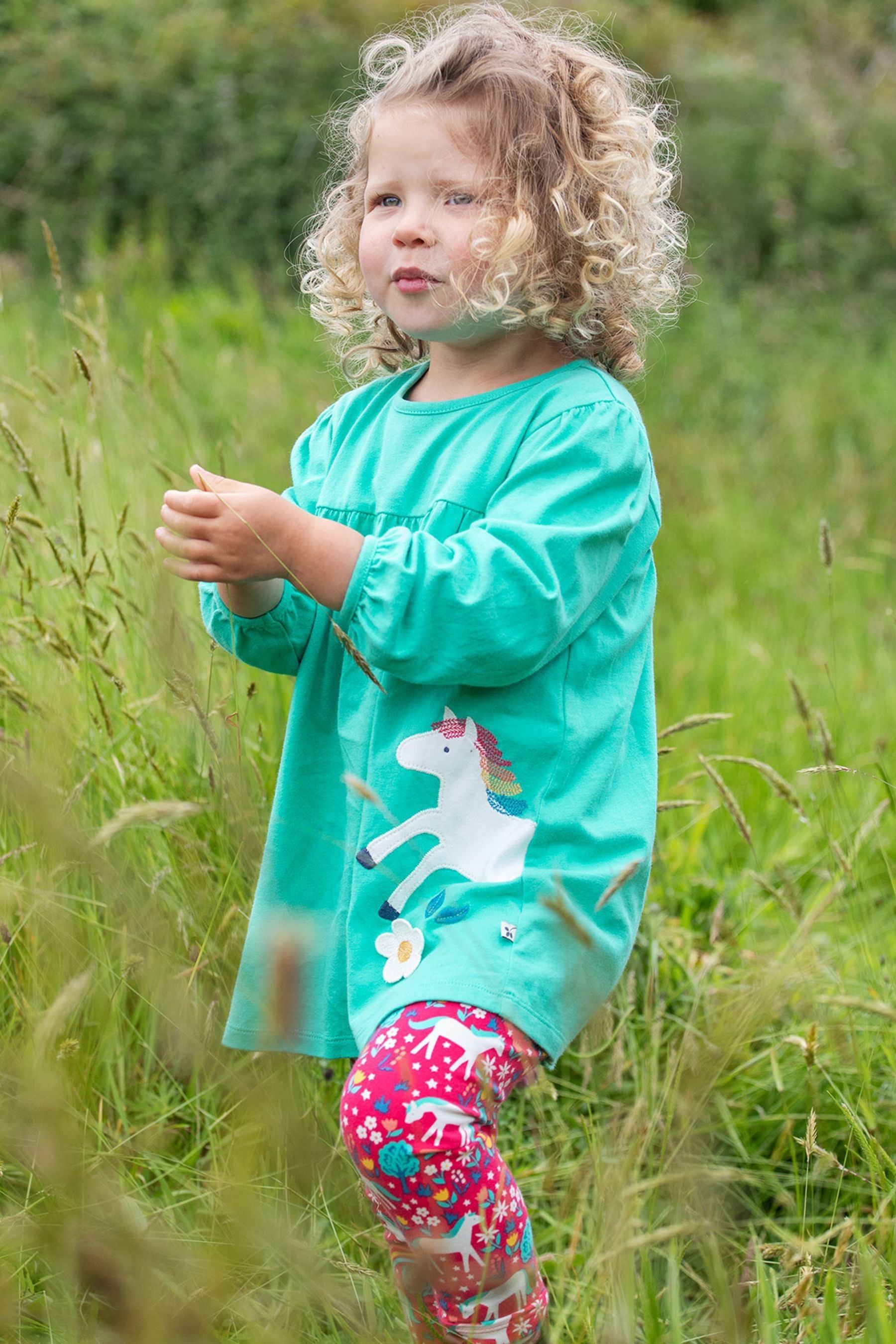 Buy Frugi Unicorn Top And Leggings Outfit from the Next UK online shop
