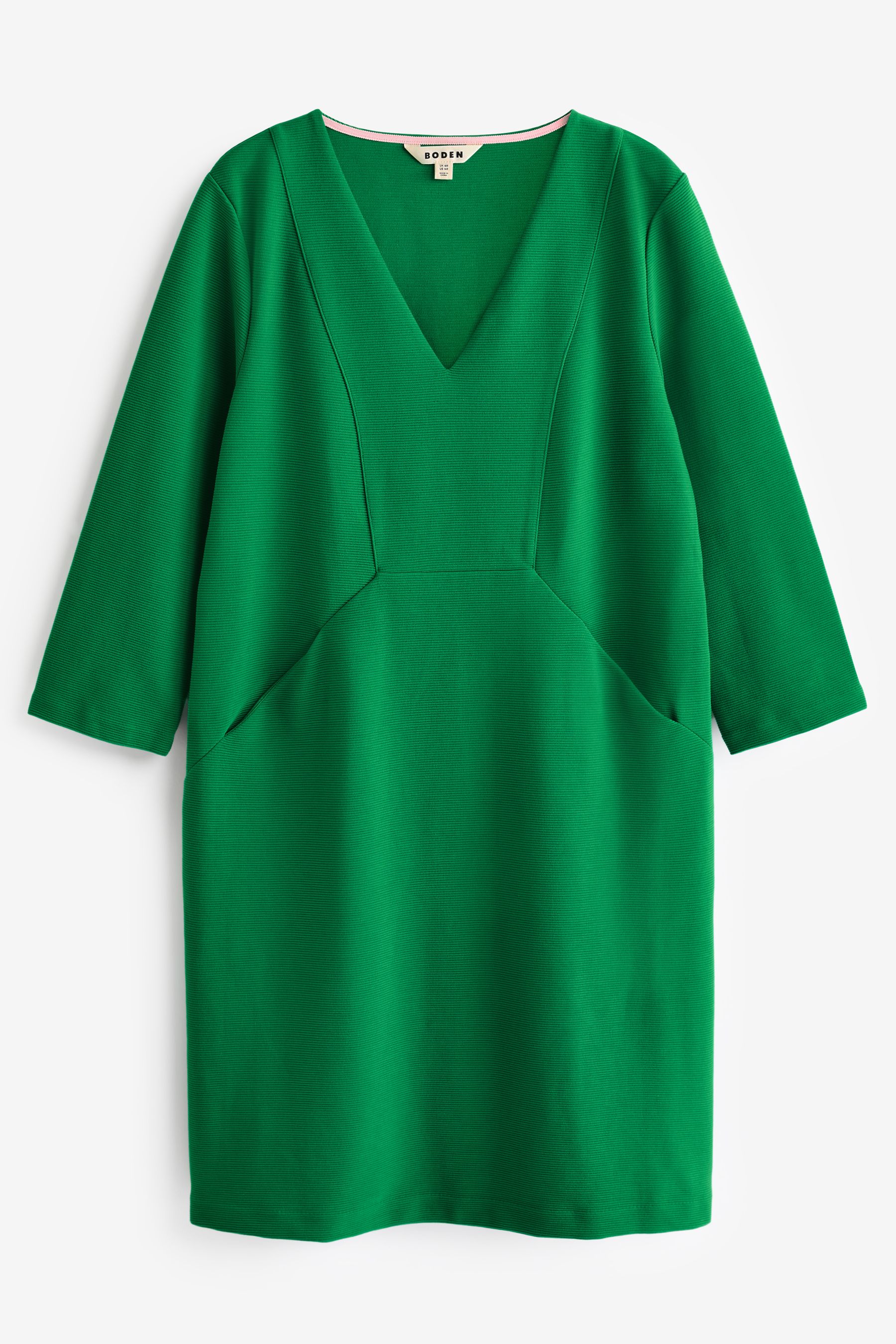 Buy Boden Green Bronte Ottoman Dress from the Next UK online shop