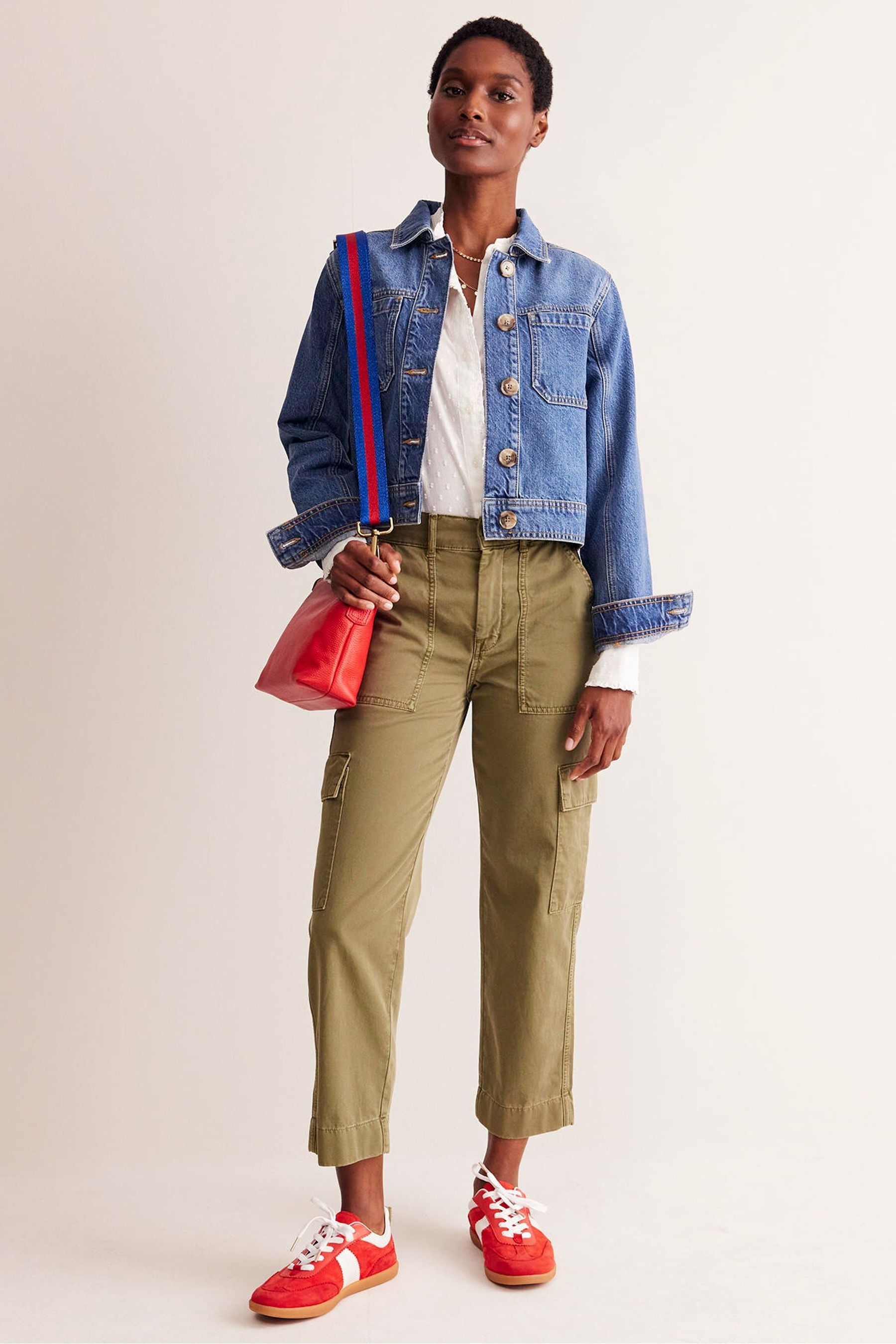 Buy Boden Blue Denim Chore 100 Cotton Jacket from the Next UK online shop