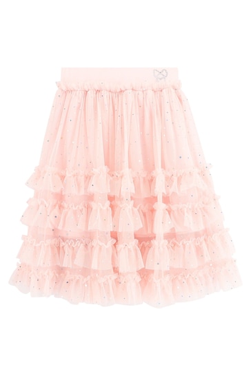 Angels Face Pink Sparkle Skirt