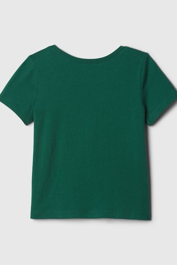 Gap Green Logo Graphic Short Sleeve T-Shirt (6mths-5yrs)