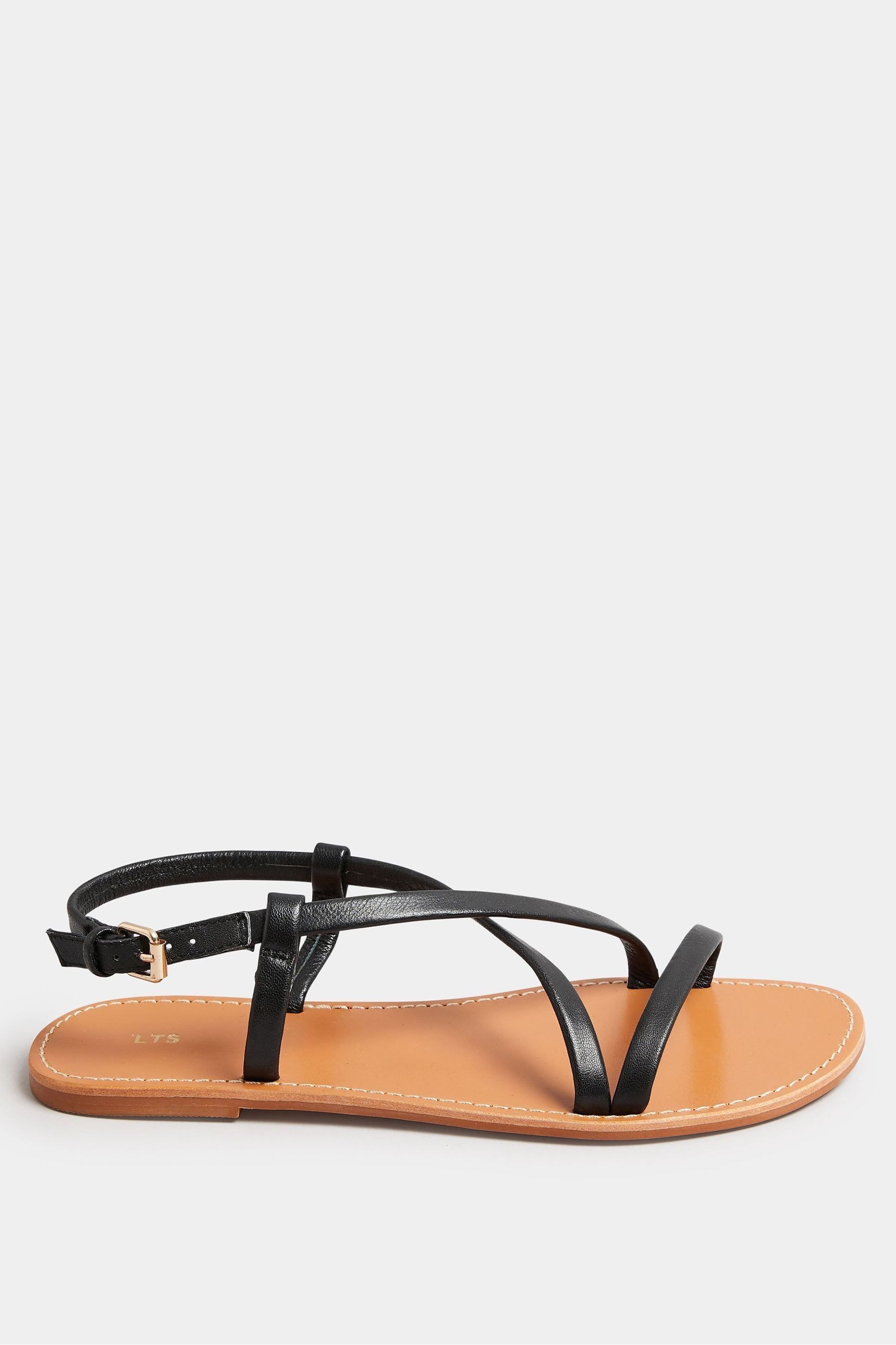 Crossover flat sandals online