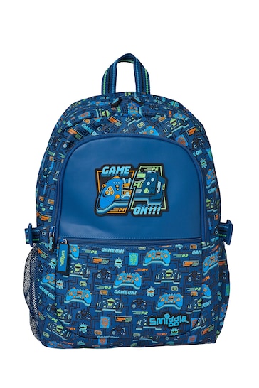 Smiggle Navy Better Attach Backpack