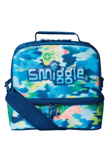 Smiggle Blue Mirage Hardtop Lunchbox