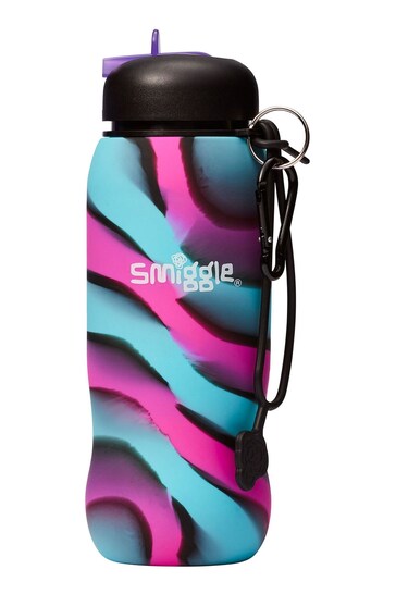Smiggle Black Mix Mirage Silicone Bottle