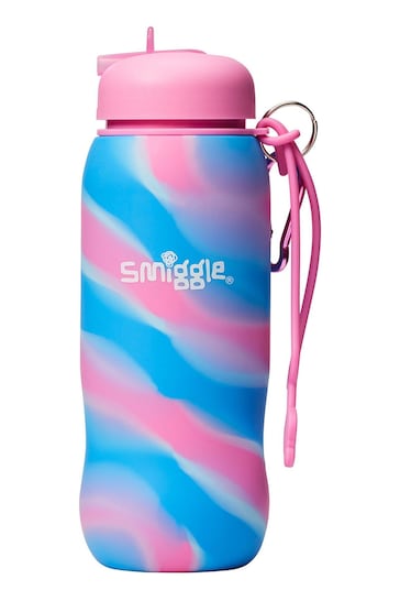 Smiggle Pink Mirage Silicone Bottle