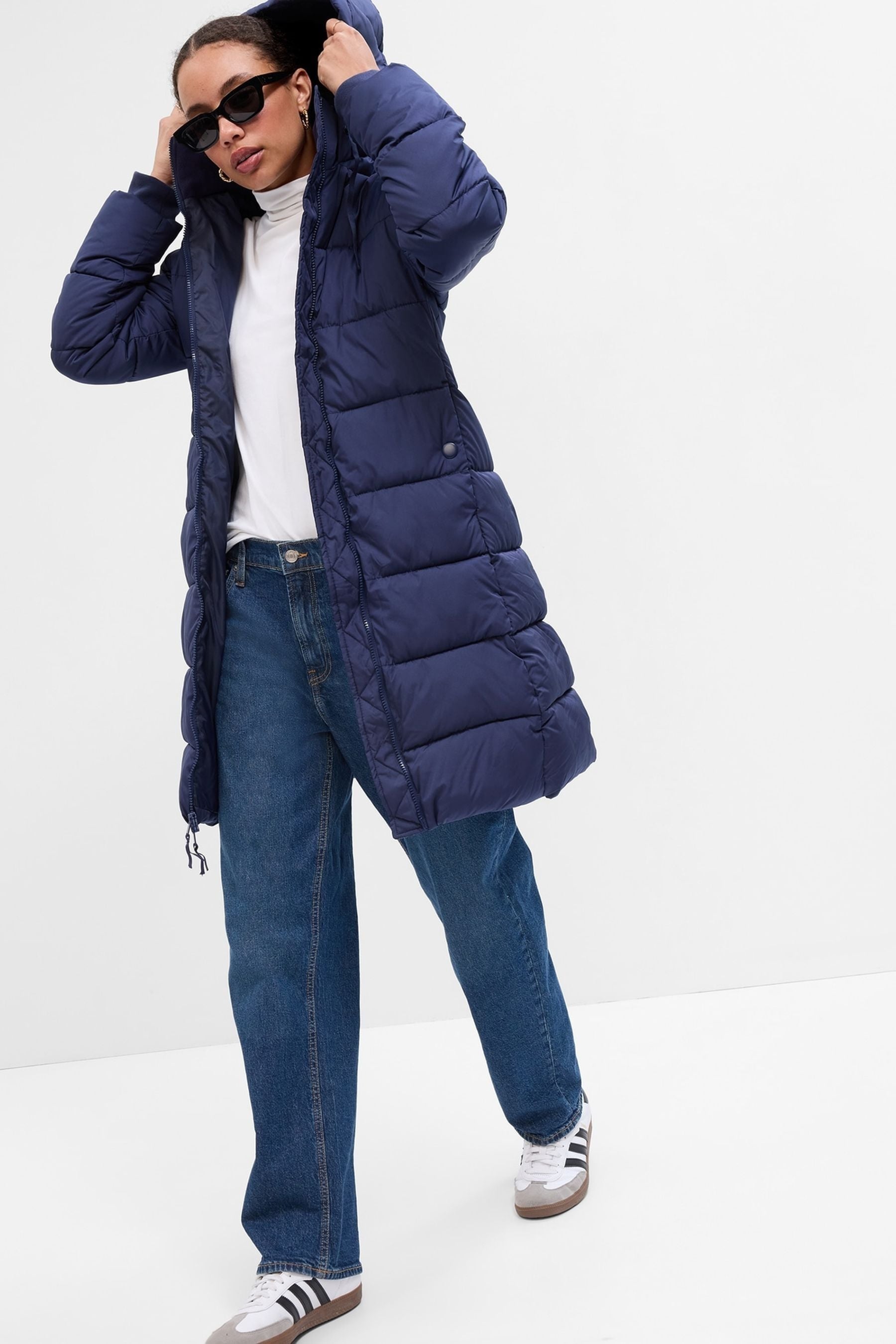 Gap long 2025 puffer coat