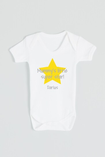 Personalised Star Bodysuit by Dollymix