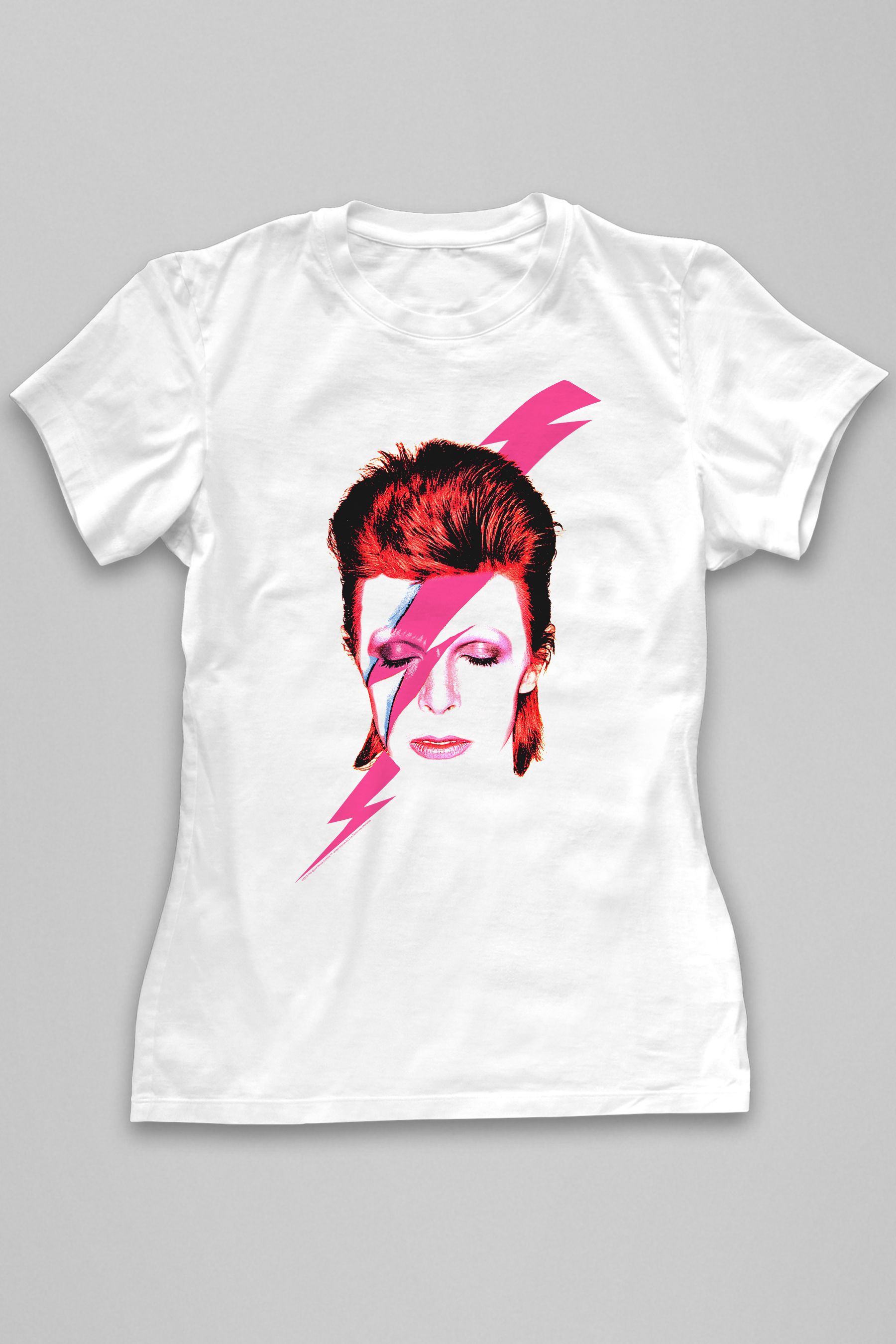 Buy All Every White David Bowie Aladdin Sane Lightning Bolt