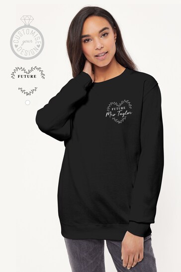 Lipsy Personalised Future Mrs Women's Sweatshirt