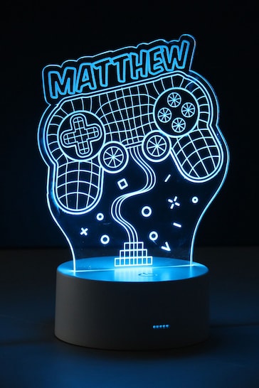 Personalised Gaming Controller LED Colour Changing Light by PMC