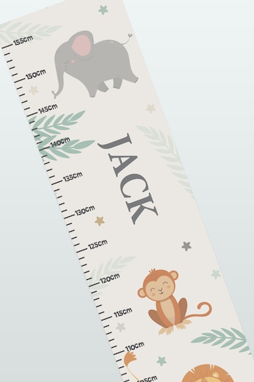 Personalised Animal Height Chart by PMC