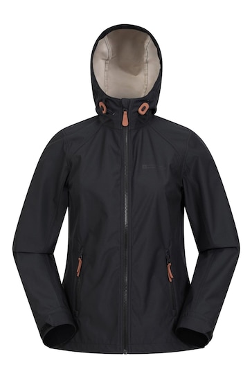 Mountain Warehouse Black Iona Womens Softshell Jacket