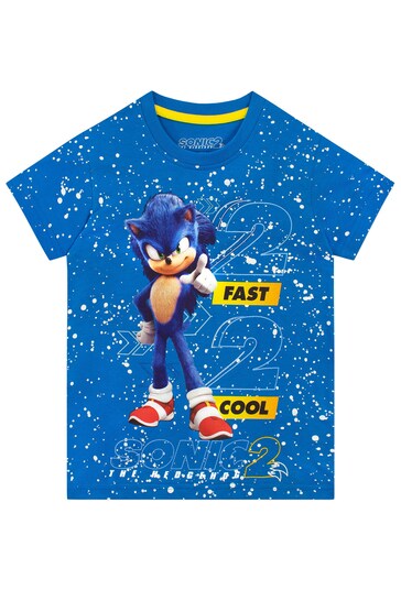 Character Blue Sonic T-Shirt