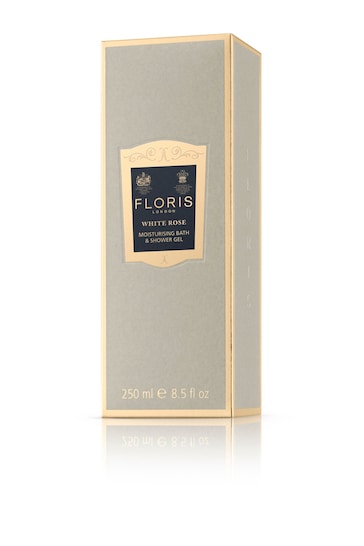 Floris White Rose Moisturising Bath  Shower Gel 250ml
