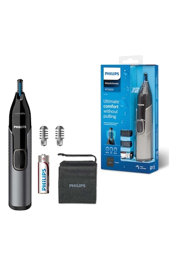 Philips Series 3000 Cordless Nose Trimmer, NT3650/13