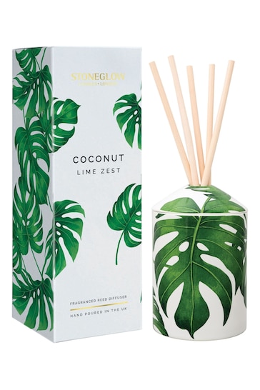 Stoneglow Urban Botanics Coconut and Lime Zest Reed Diffuser