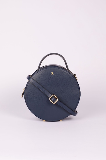 Personalised Leather The Rosie Circle Bag by LRM Goods