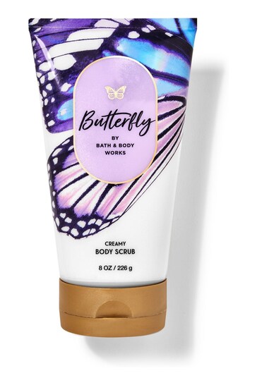 Bath & Body Works Butterfly Creamy Body Scrub 8 oz / 226 g