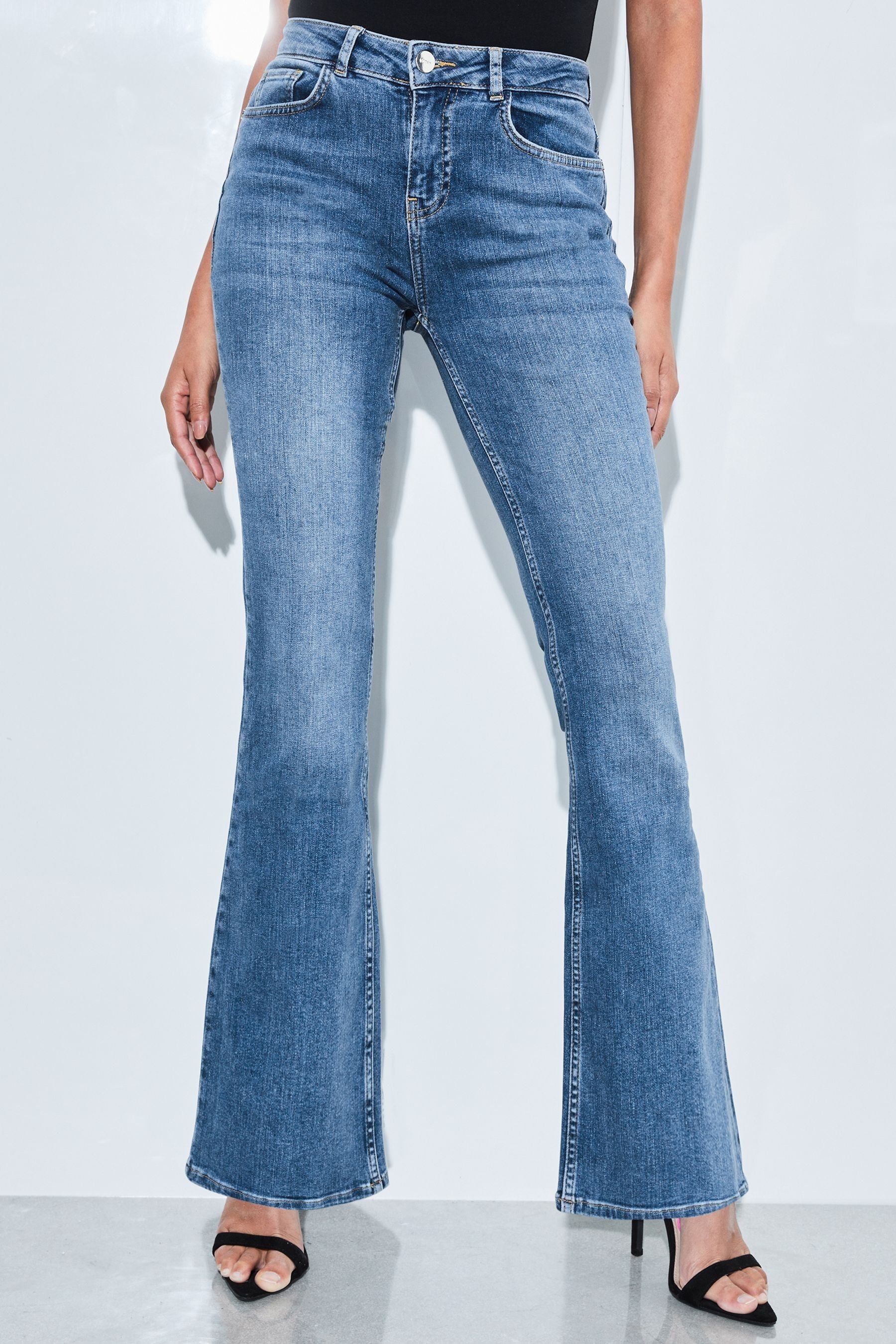 Bell bottom cheap jeans for petites