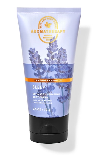 Bath & Body Works Lavender Vanilla Travel Size Ultimate Hydration Body Cream 2.5 oz / 70 g