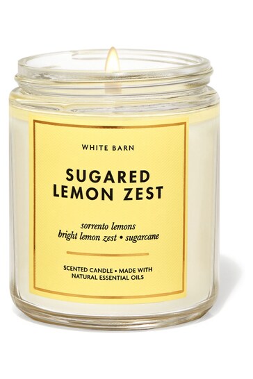 Buy Bath & Body Works Sugared Lemon Zest Single Wick Candle7 oz / 198 g from the Next UK online shop