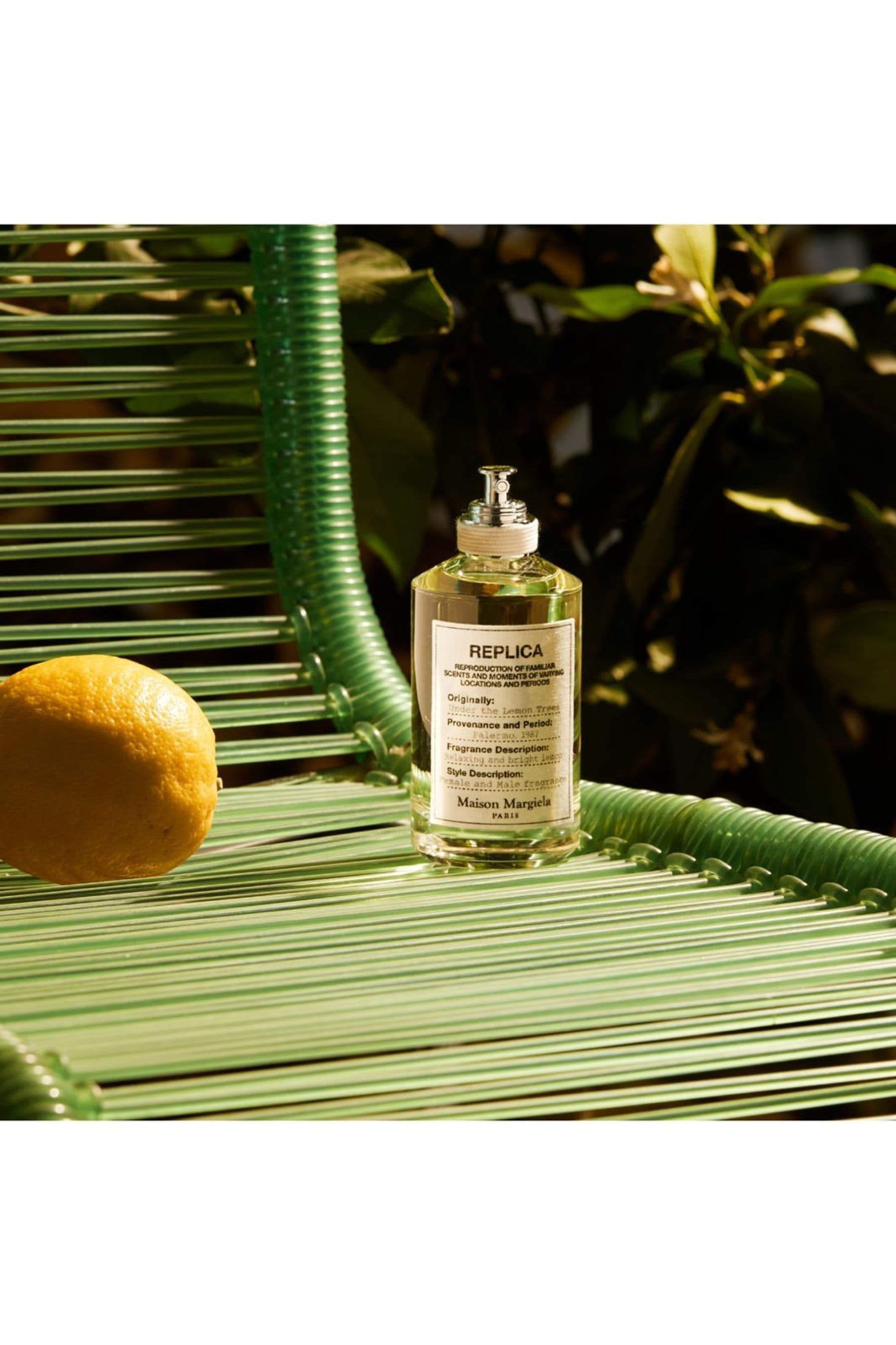 Maison margiela replica under the deals lemon trees eau de toilette stores