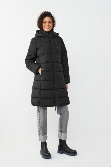 Gap Black Long Puffer Coat