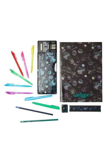Smiggle Black Mirage Pop Out Stationery Gift Pack