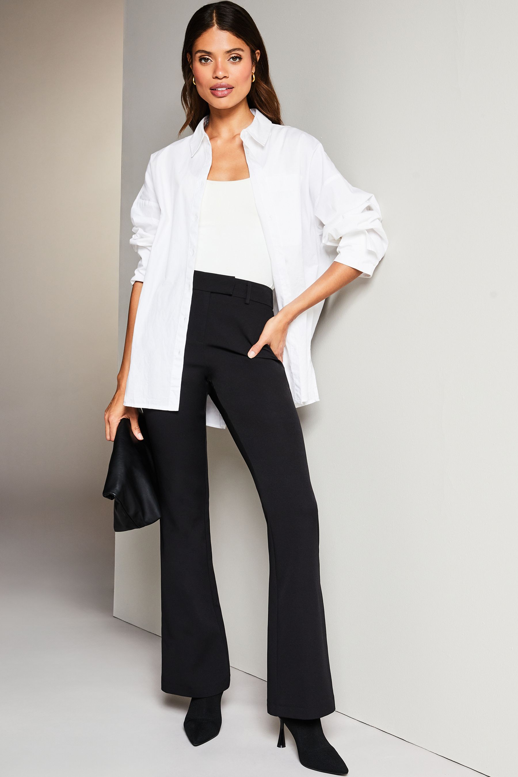 Kick flare trousers sales petite