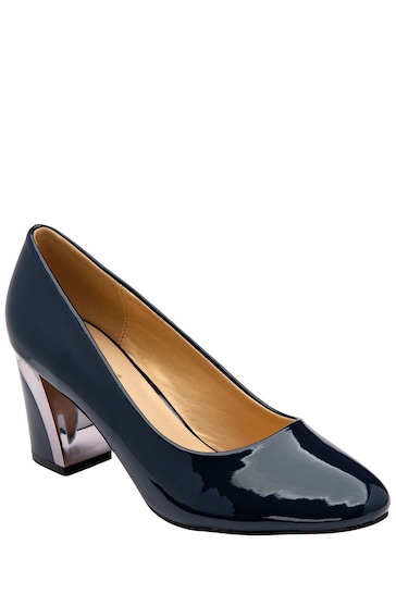 Buy Lotus Blue Patent Court Shoe from the Next UK online shop