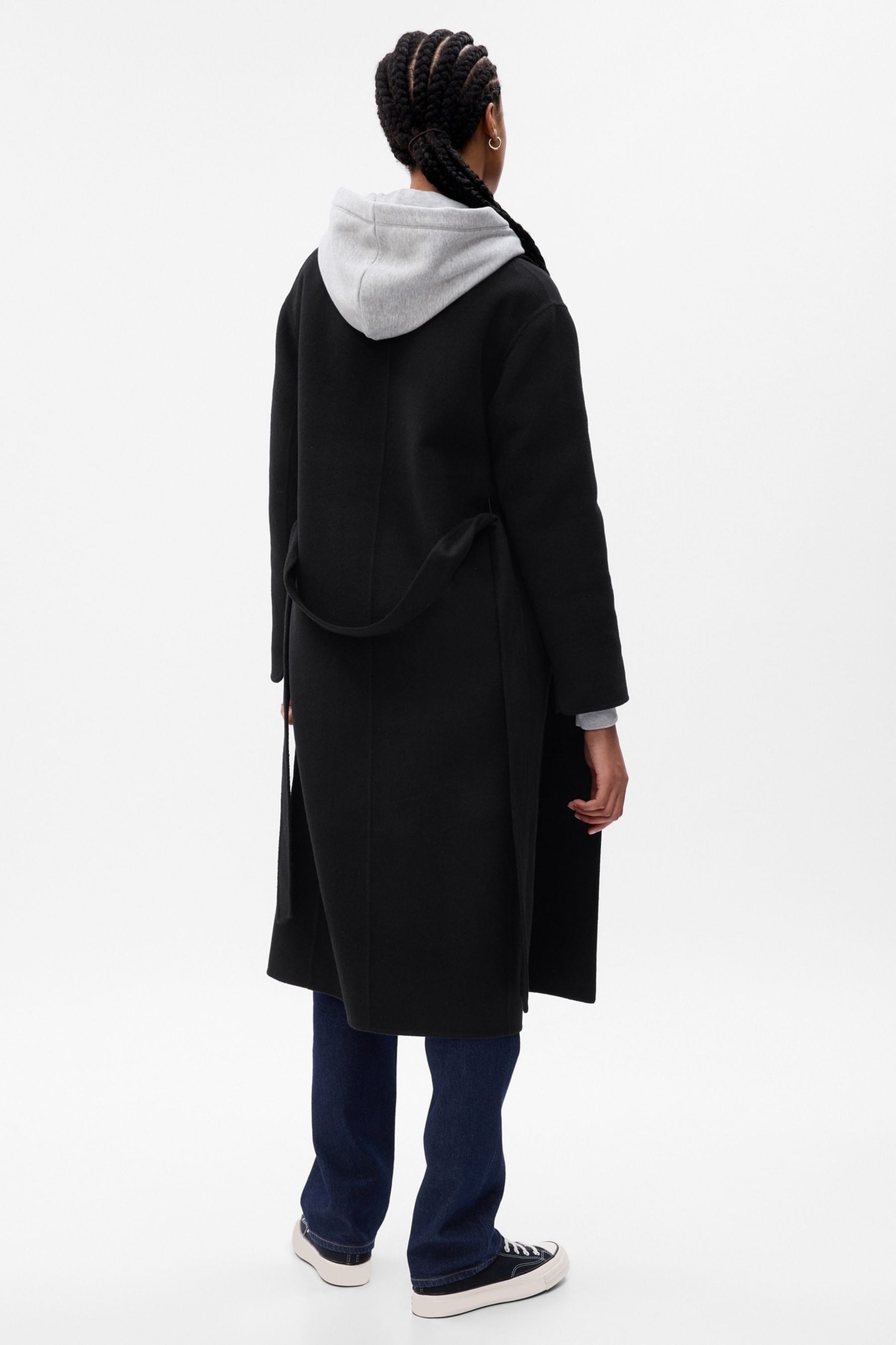 Gap black coat clearance