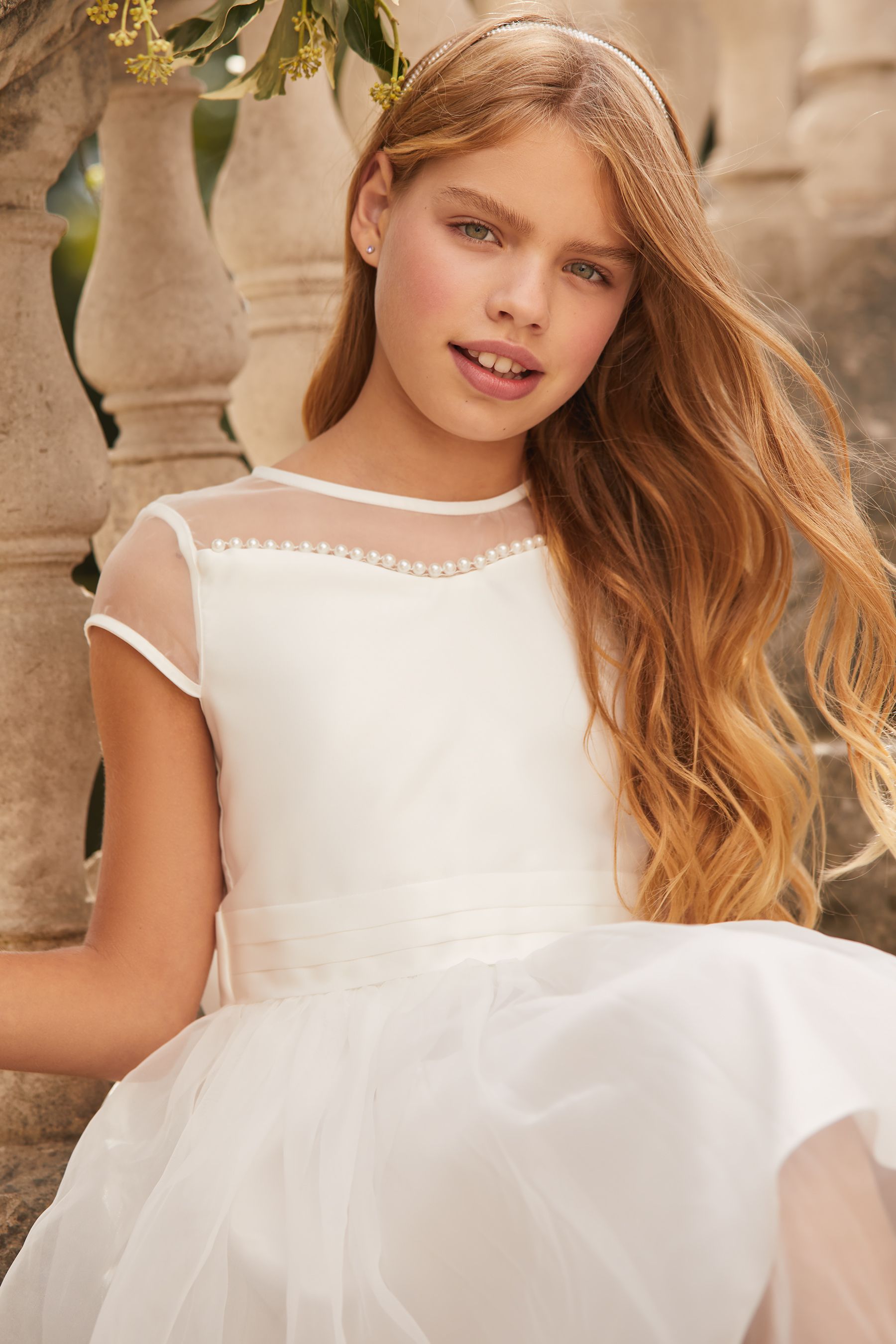 Lipsy shop ivory dress