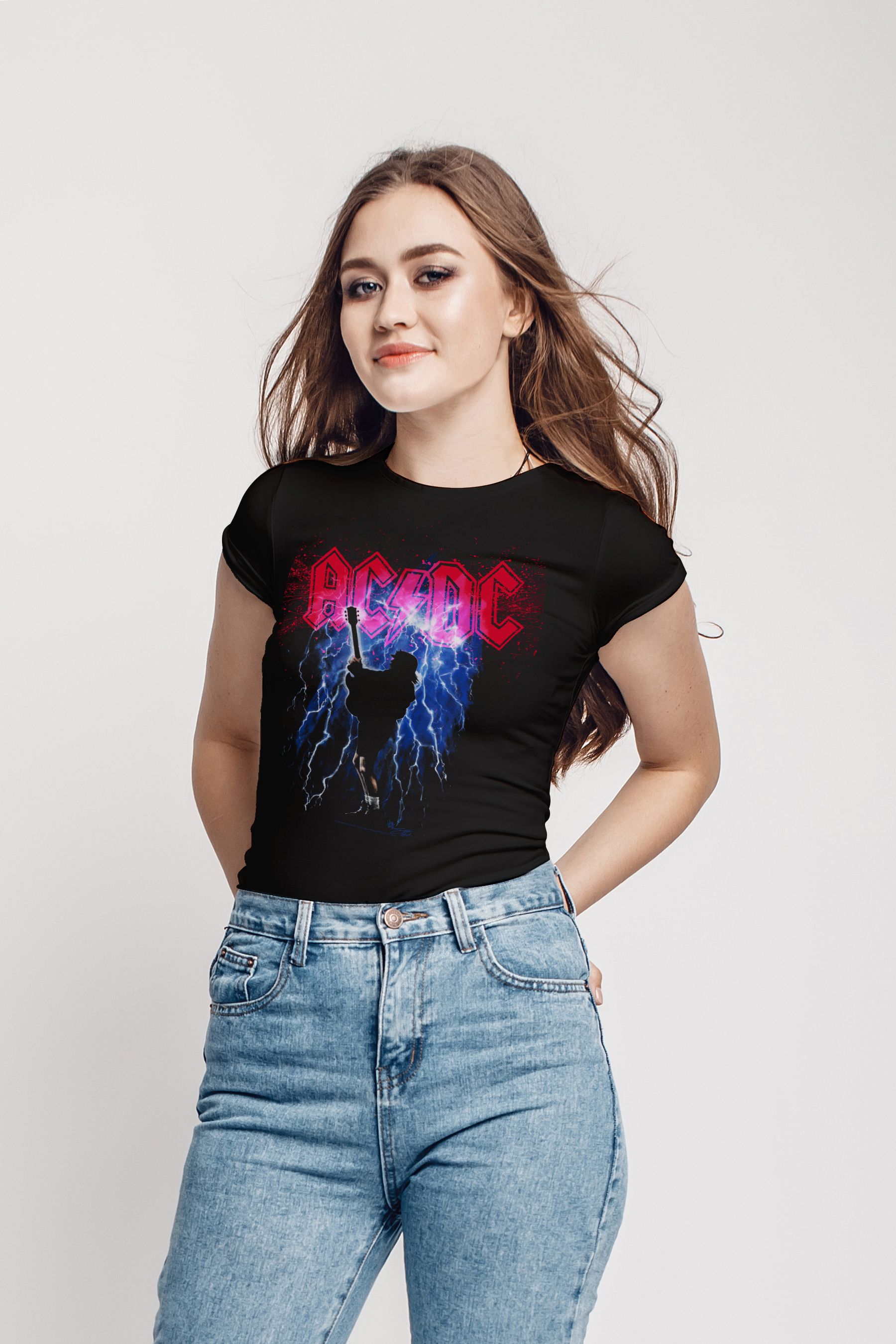 Acdc t outlet shirts womens