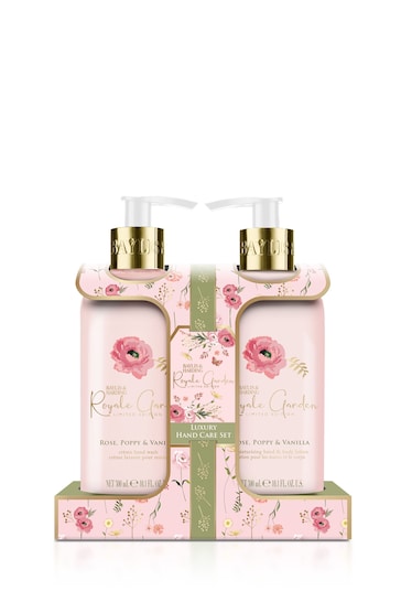 Baylis & Harding Royale Garden Rose, Poppy  Vanilla Luxury Hand Care Gift Set
