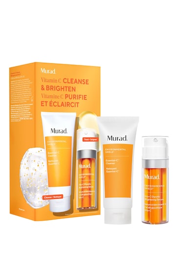 Murad Vitamin C Cleanse Brighten Moisturiser Set