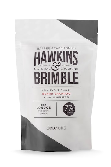 Hawkins & Brimble Beard Shampoo Pouch 300ml