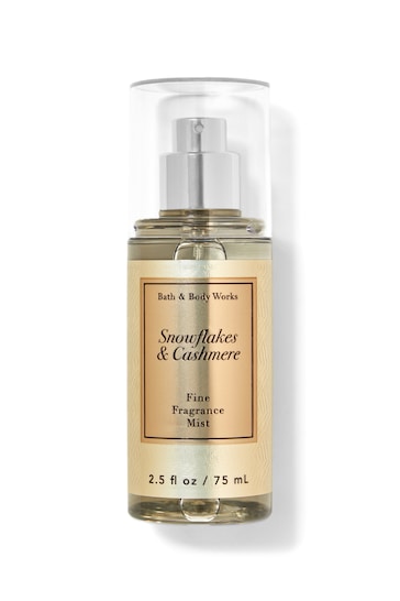 Buy Bath & Body Works Snowflakes Cashmere Travel Size Fine Fragrance Mist  from the Next UK online shop